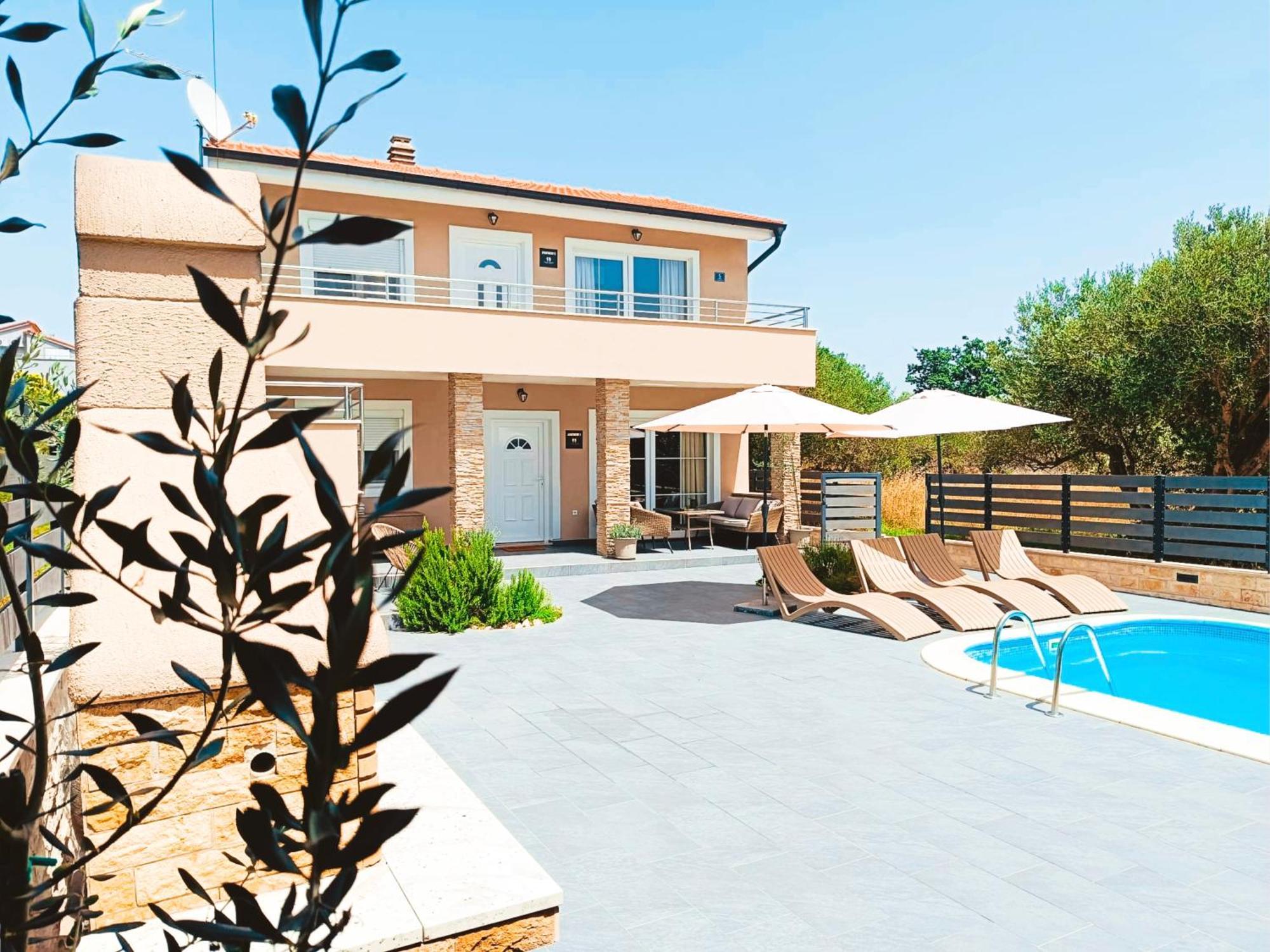 Villa Twins Sukosan With Heated Pool 외부 사진
